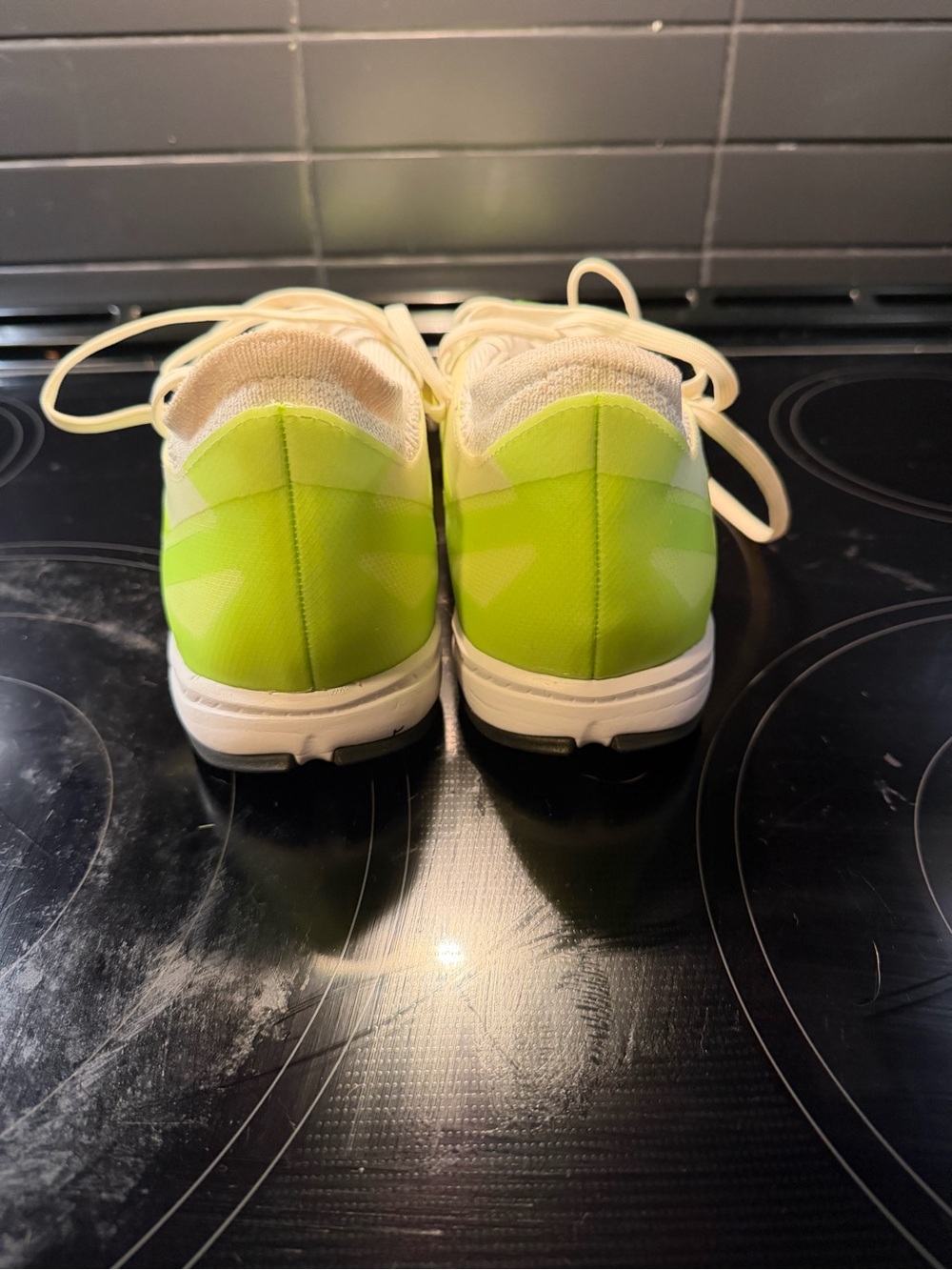 adidas X Crazyfast League Turf Soccer Shoes – White/Lucid Lemon/Core Black - Picture 5 of 5